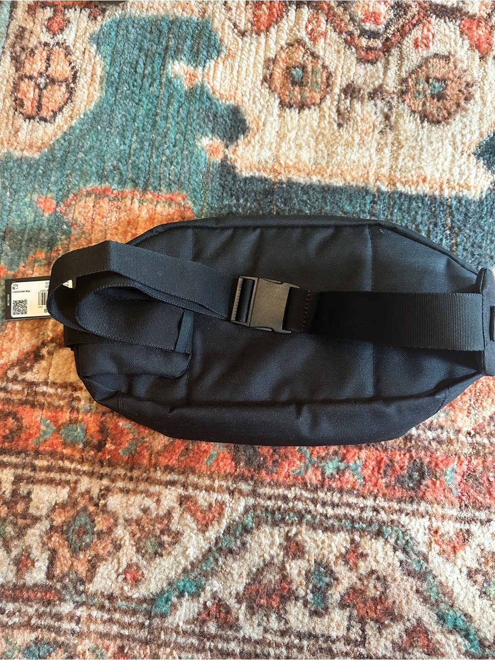 adidas Black FIFA World Cup Waist Sling Bag with White Logo - Picture 2 of 2